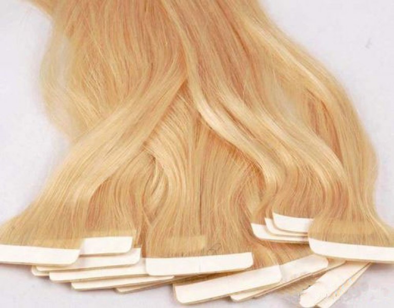 Изготовление волос для ленточного наращивания